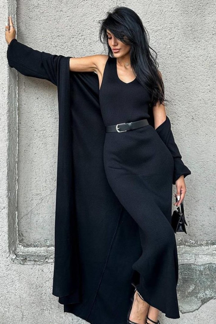 Комплект платье+крдиган NK-522A639