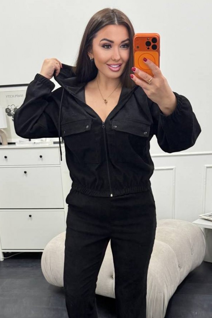 Вельветовый костюм двойка XOF-7012A490