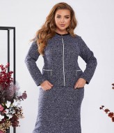 Классический костюм из букле RIL-0361A17