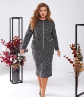 Классический костюм из букле RIL-0361A17