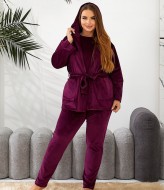 Изысканный велюровый костюм-тройка RIL-0505A19