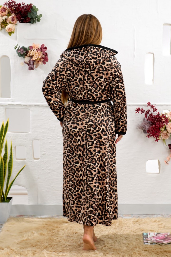 Халат с капюшоном RIL-0519A19