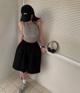 Свободные шорты оversize DMP-A7147A280