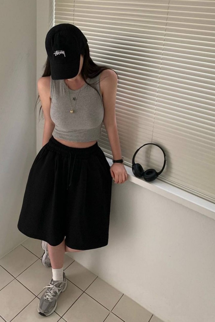 Свободные шорты оversize DMP-A7147A280