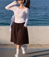 Свободные шорты оversize DMP-A7147A280