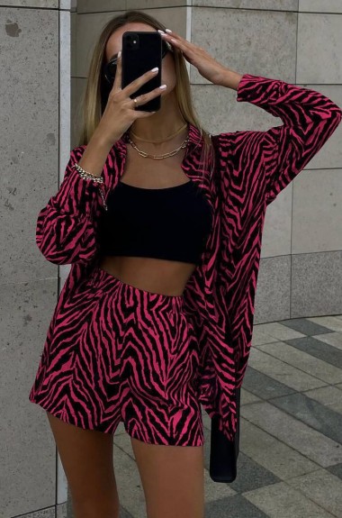 Костюм рубашка и шорты DMP-A047A350