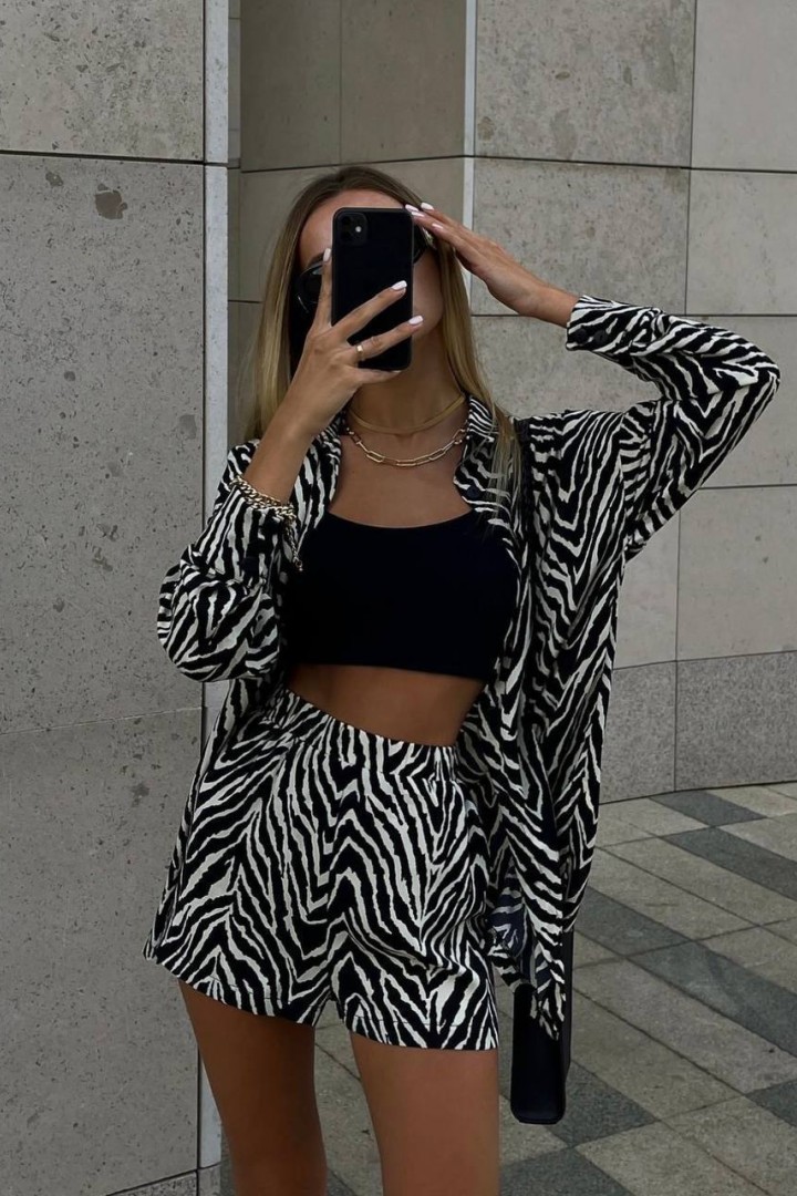 Костюм рубашка и шорты DMP-A047A350