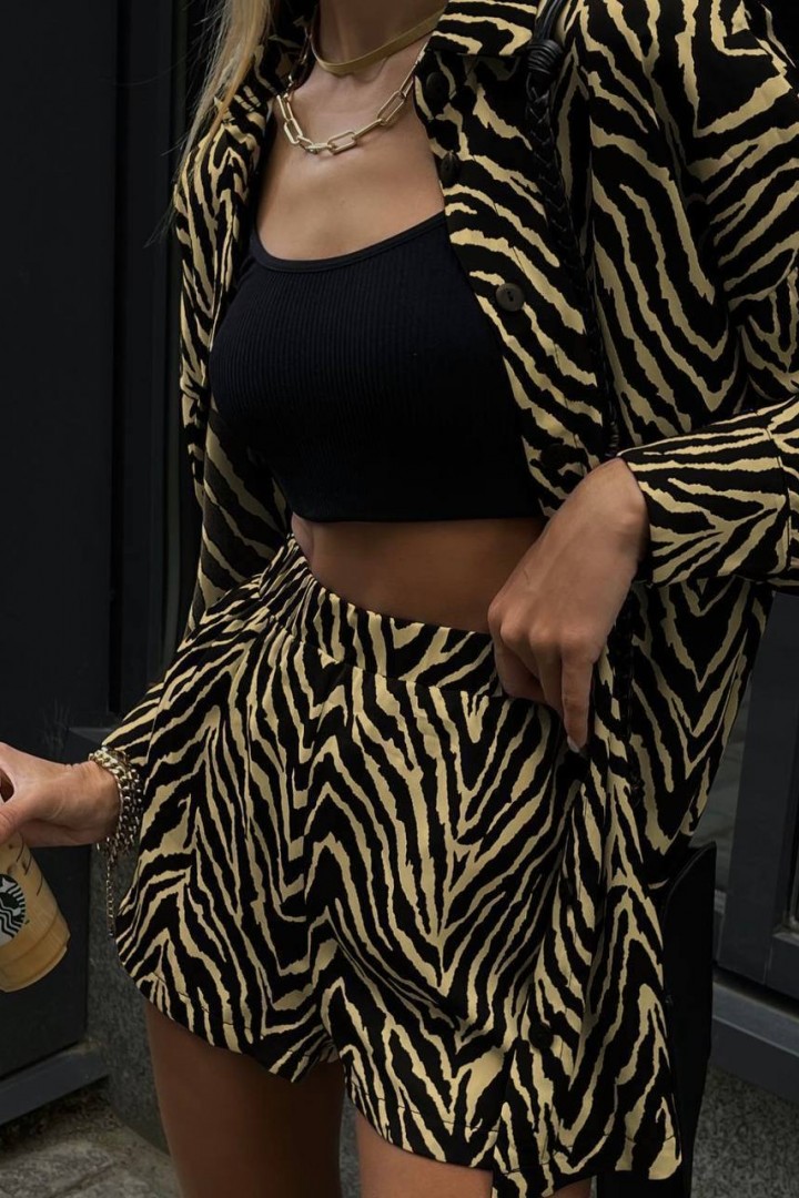 Костюм рубашка и шорты DMP-A047A350