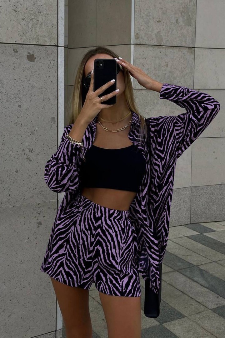 Костюм рубашка и шорты DMP-A047A350