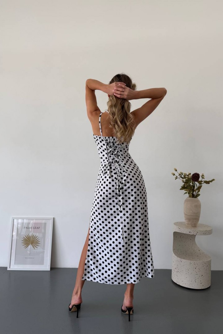 Сарафан в горошок MPK-440A550