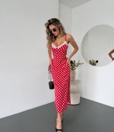 Сарафан в горошок MPK-440A550