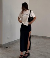 Женское платье-бандо LK-294A350