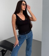 Майка с кружевом JAV-828A380