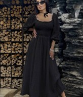 Однотонное платье VM-10516A550