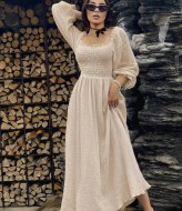 Однотонное платье VM-10516A550