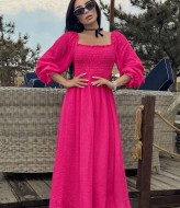 Однотонное платье VM-10516A550