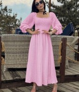 Однотонное платье VM-10516A550