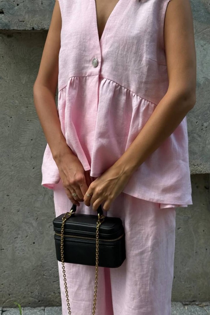 Летний свободный костюм двойка JOM-8020A790