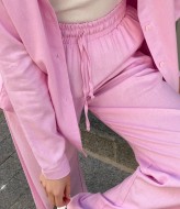 Льняной костюм рубашка и брюки KG-916A700