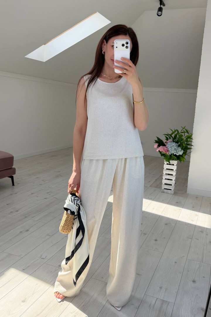 Костюм свободная майка и брюки KG-750A540