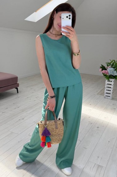 Костюм свободная майка и брюки KG-750A540