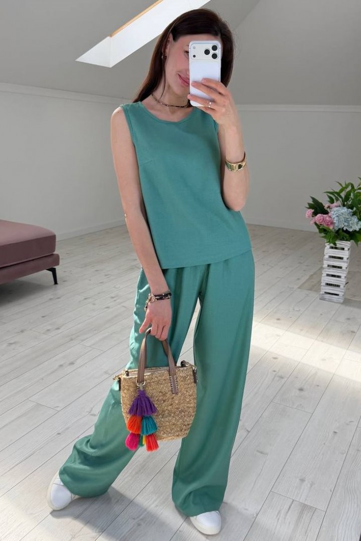 Костюм свободная майка и брюки KG-750A540