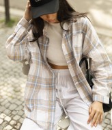 Рубашка в клетку ATE-067A600