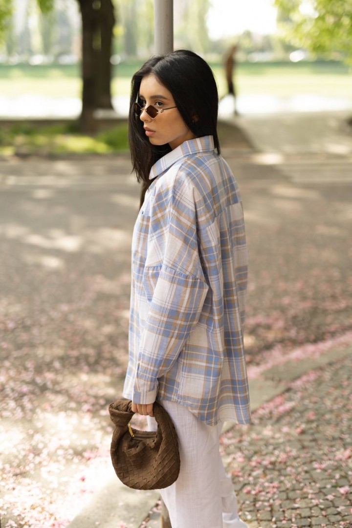 Рубашка в клетку ATE-067A600