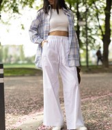 Льняные штаны ATE-042A490