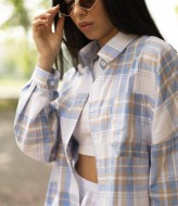 Рубашка в клетку ATE-067A600