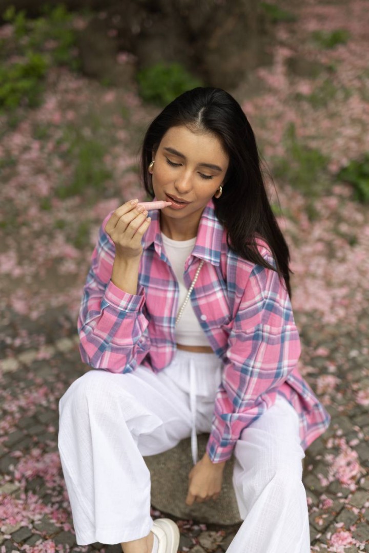 Рубашка в клетку ATE-067A600