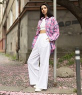 Льняные штаны ATE-042A490