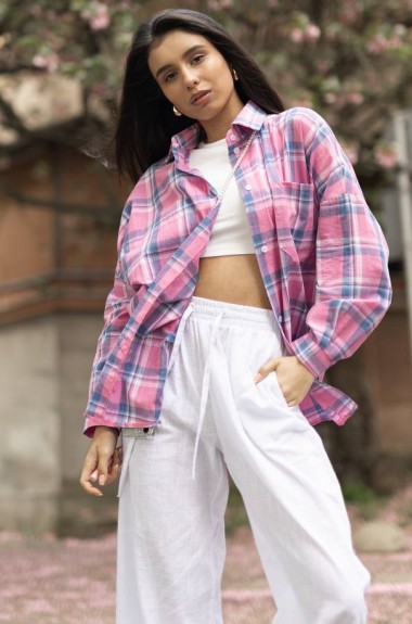 Рубашка в клетку ATE-067A600