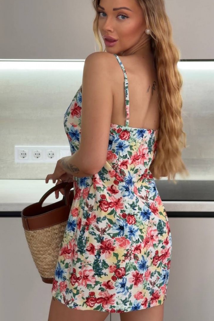 Шелковый сарафан ATE-099A430