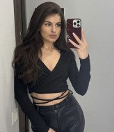 Топ на запах с завязками на талии MIK-1382A210