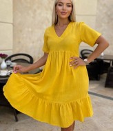 Нежное платье с воланом IND-3002A450