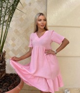 Нежное платье с воланом IND-3002A450