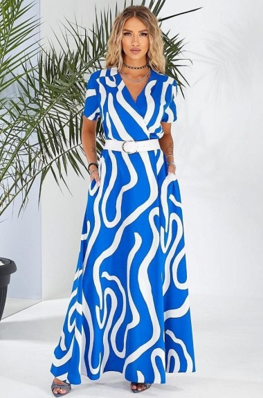 Платье на запах GOL-1964A850