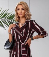 Платье в полоску GOL-1500A700