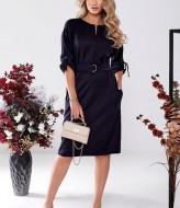 Платье с поясом GOL-1805A850