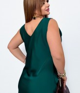 Роскошное атласное платье INS-483A750