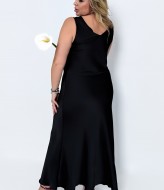 Роскошное атласное платье INS-483A750