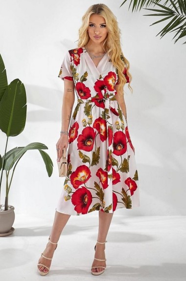 Повседневное платье GOL-2020A650