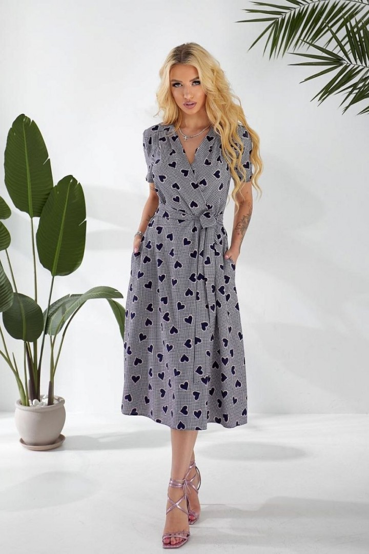 Повседневное платье GOL-2020A650