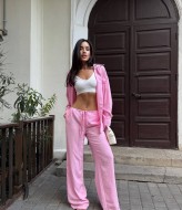 Брючний костюм з льону MUS-127A680