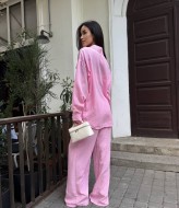 Брючний костюм з льону MUS-127A680