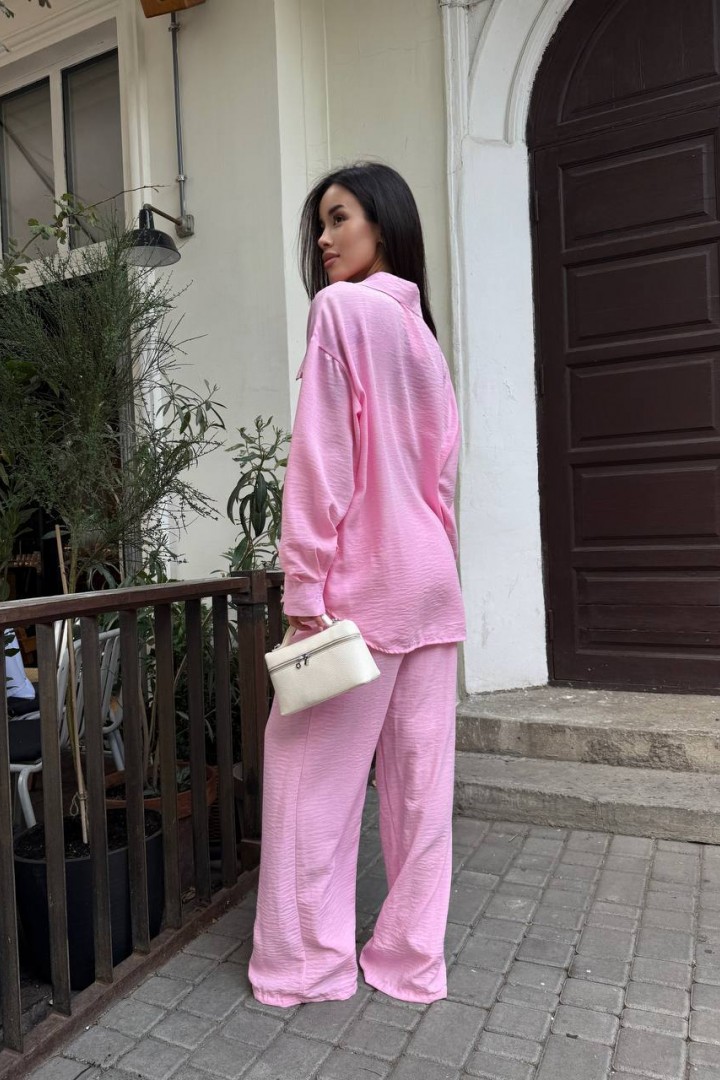 Брючний костюм з льону MUS-127A680