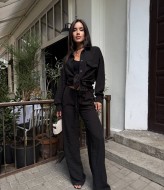 Брючний костюм з льону MUS-127A680