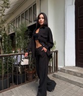 Брючний костюм з льону MUS-127A680