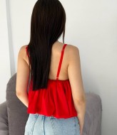 Великолепный шелковый топ RAB-661A399